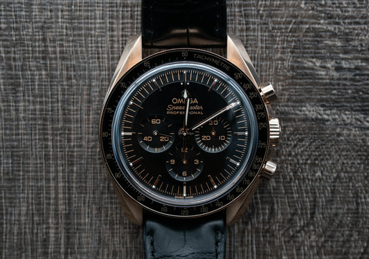 Omega Speedmaster Professional Moonwatch Sedna Gold